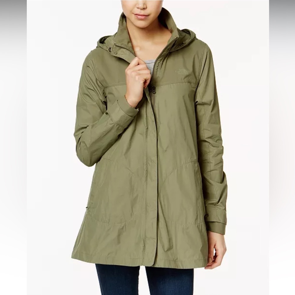 The North Face Flychute A-Line Sage Windbreaker Jacket- Size M